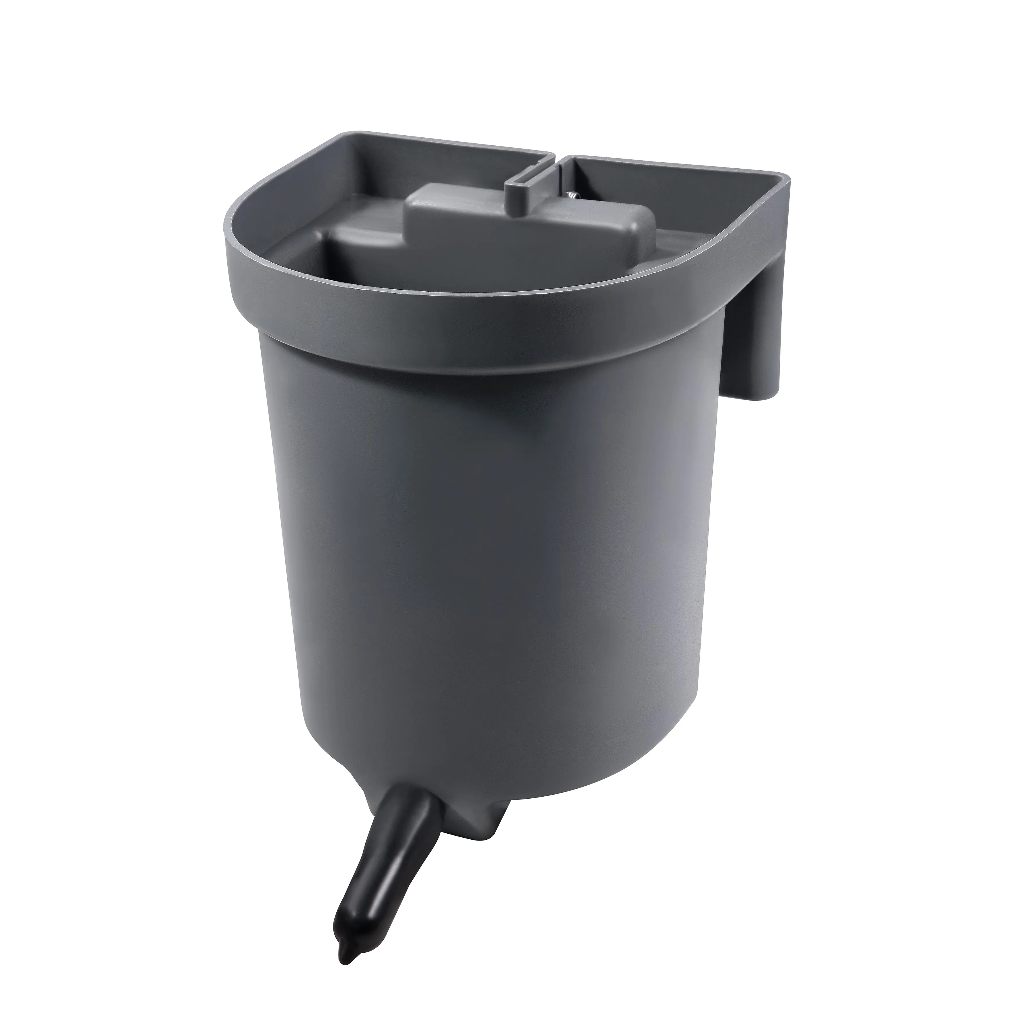 Calf bucket hanging 3l c/w black pointy teat